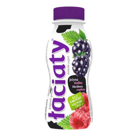 ŁACIATE JOG PITNY JEŻYNA-MAL bez laktozy 0,25L/12
