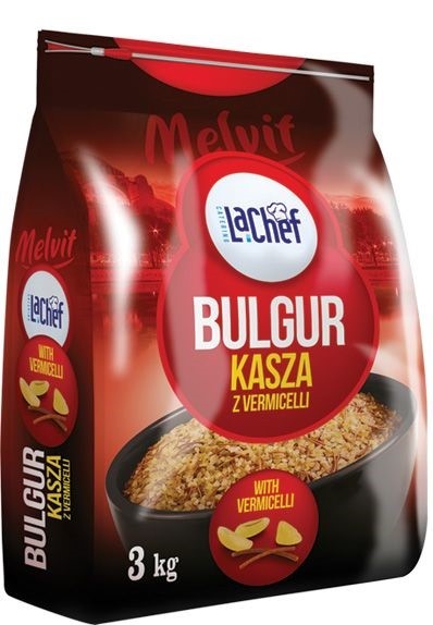 MELVIT KASZA BULGUR Z VERMICELLI 3kg La Chef