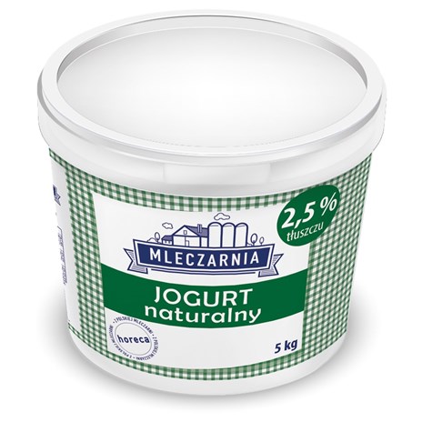 MLEKPOL JOGURT AUGUSTOWSKI NATURA 5kg 2,5% wiadro