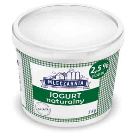 MLEKPOL JOGURT AUGUSTOWSKI NATURA 5kg 2,5% wiadro