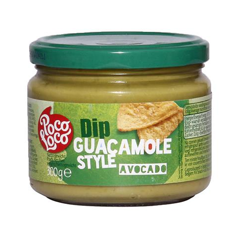 Q SALSA GUACAMOLE 300g/12 Poco Loco