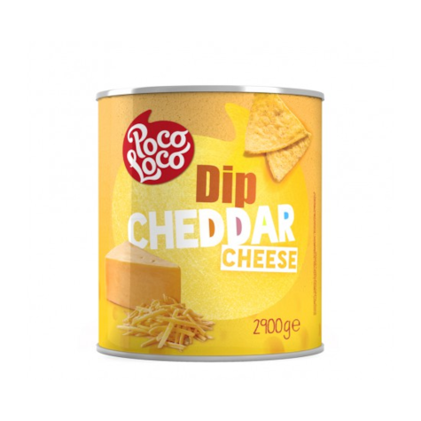 Q SALSA SEROWA CHEDDAR CHEESE 2900g/3 Poco Loco