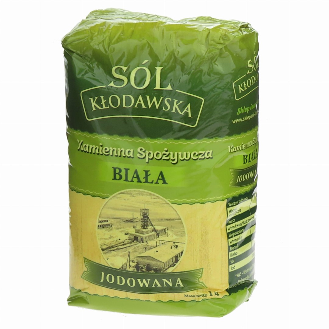 SÓL KAMIENNA 1kg/10 KŁODAWA