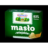 PIĄTNICA MASŁO WIEJSKIE 83% 200g/30