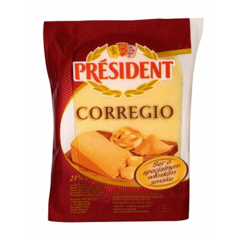 PRESIDENT CORREGIO PORCJA klinek ok. 350g/4kg