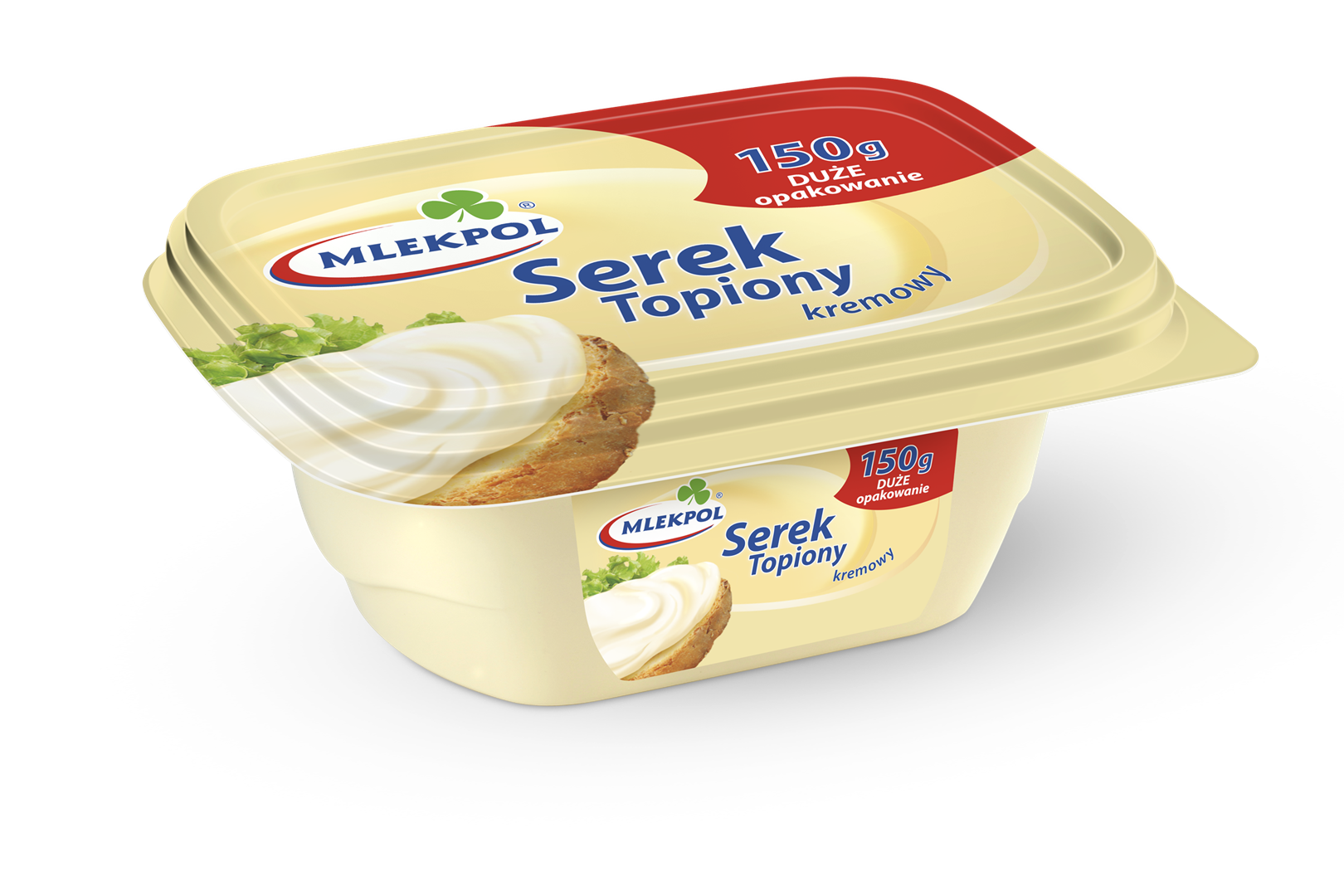 MLEKPOL SEREK TOPIONY KREMOWY 150g/12