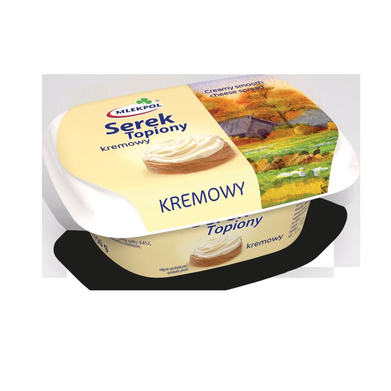 MLEKPOL SEREK TOPIONY KREMOWY 150g/12