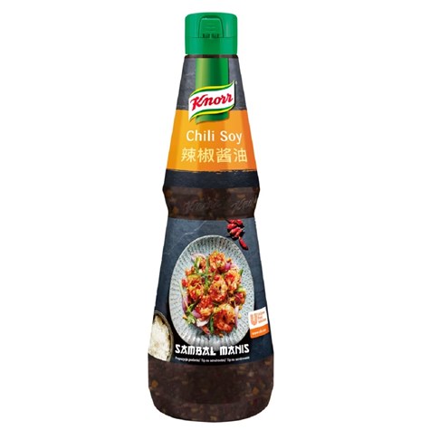 KNORR SOS SAMBAL MANIS PIKANTNY CHILI SOJA 1L/6