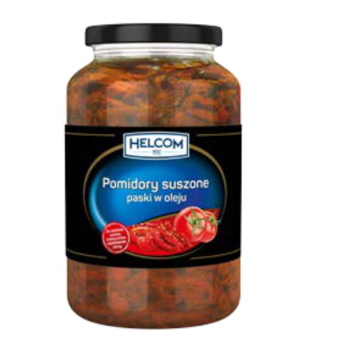 GREEK POMIDORY SUSZ PASKI W OLEJU 4100g/2500g/2