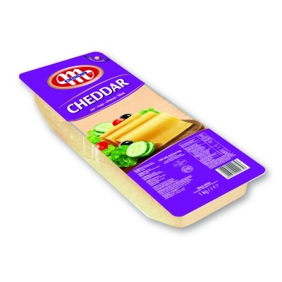 MLEKOVITA SER PLASTRY 1kg CHEDDAR (6) twarde