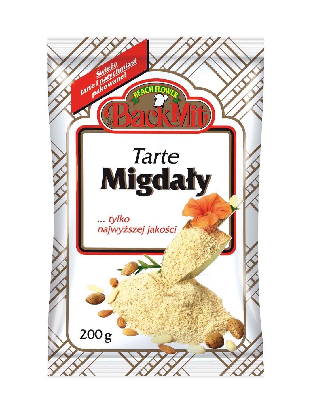 BACKMIT MIGDAŁY TARTE 200g/12