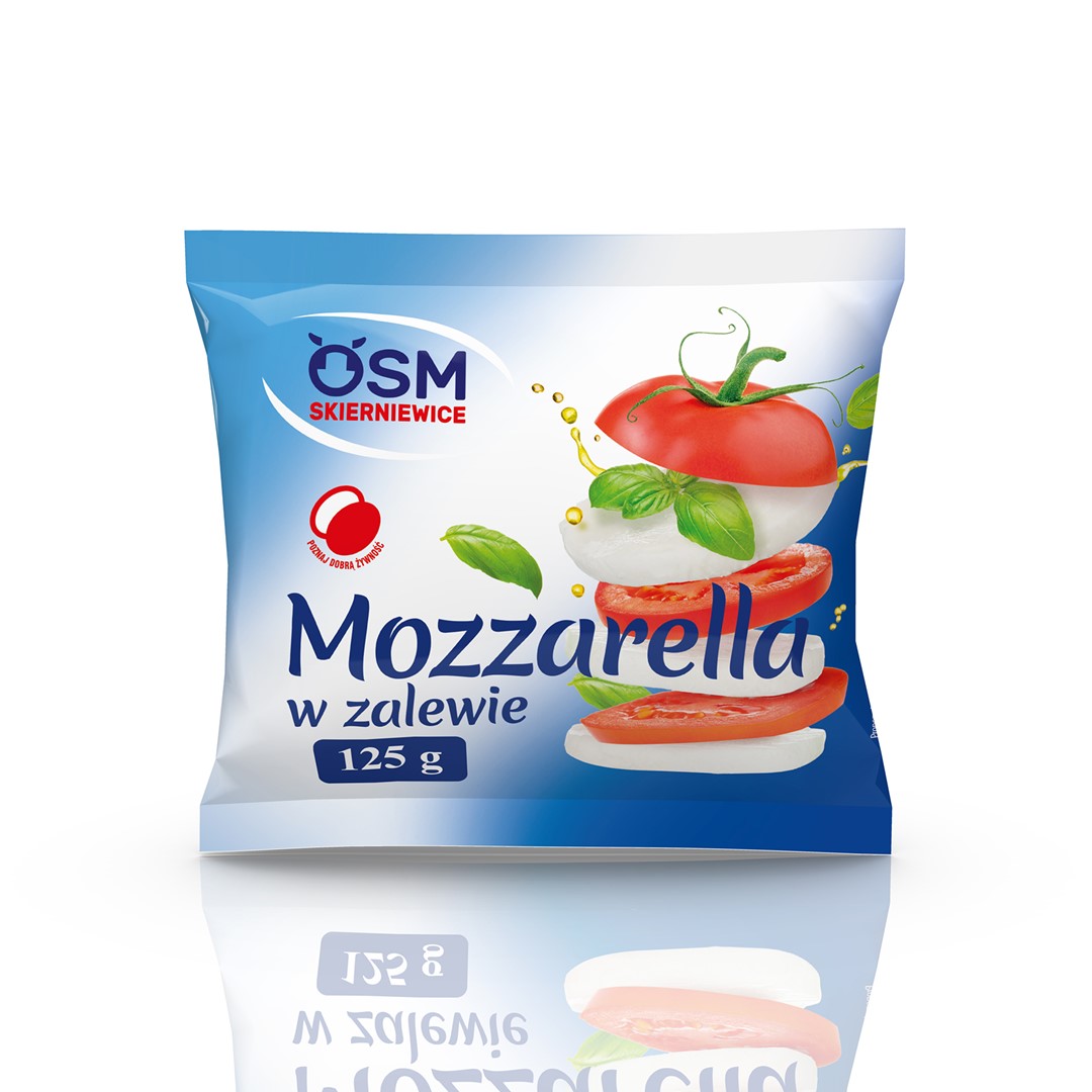 SKIERNIEWICE MOZZARELLA W ZALEWIE 125g/12