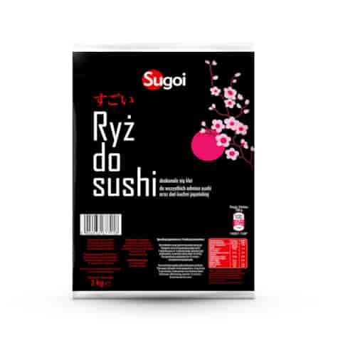 HALINA RYŻ DO SUSHI 2kg SUGOI