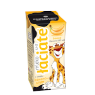 ŁACIATE MLEKO UHT SMAK BANAN 0,2L/12