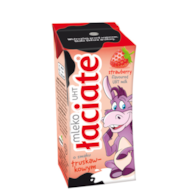 ŁACIATE MLEKO UHT SMAK TRUSKAWKA 0,2L/12
