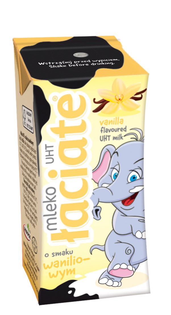 ŁACIATE MLEKO UHT SMAK WANILIA 0,2L/12