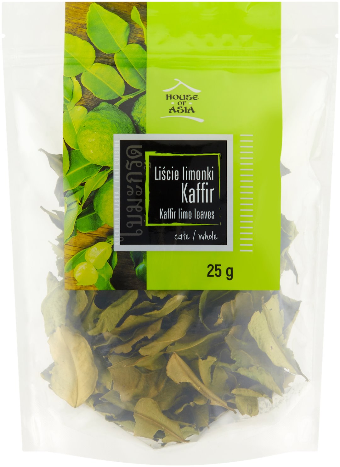 DC LIŚCIE LIMONKI KAFFIR SUSZONE 25g/12