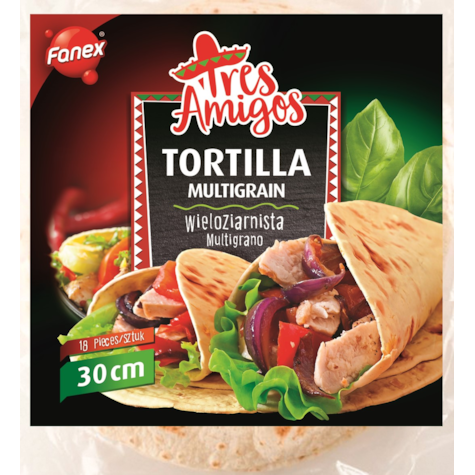 FANEX TORTILLA WIELOZIARNISTA 18x30cm 1620g (6)