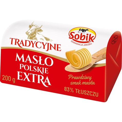 SOBIK MASŁO TRADYCYJNE POLSKIE 200g/18