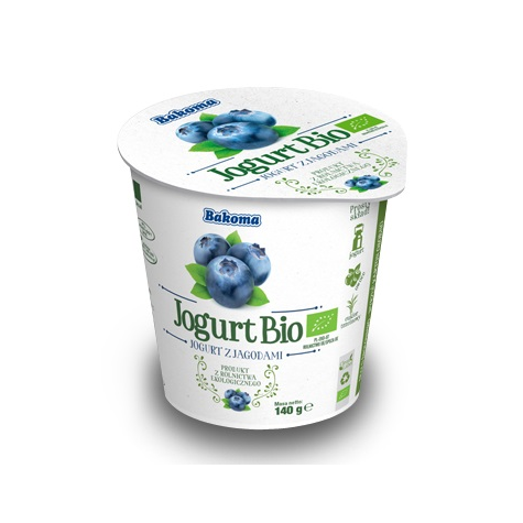 BAKOMA JOGURT BIO JAGODA 140g/20