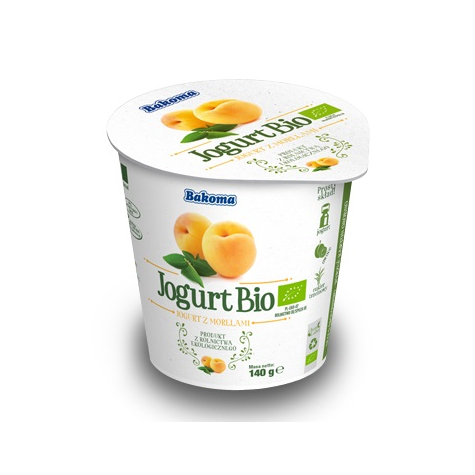 BAKOMA JOGURT BIO MORELA 140g/20