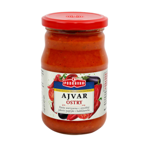 PODRAVKA AJVAR OSTRY 690g/12