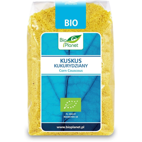 BIO PLANET KUSKUS KUKURYDZIANY BIO 400g/6 bezglute