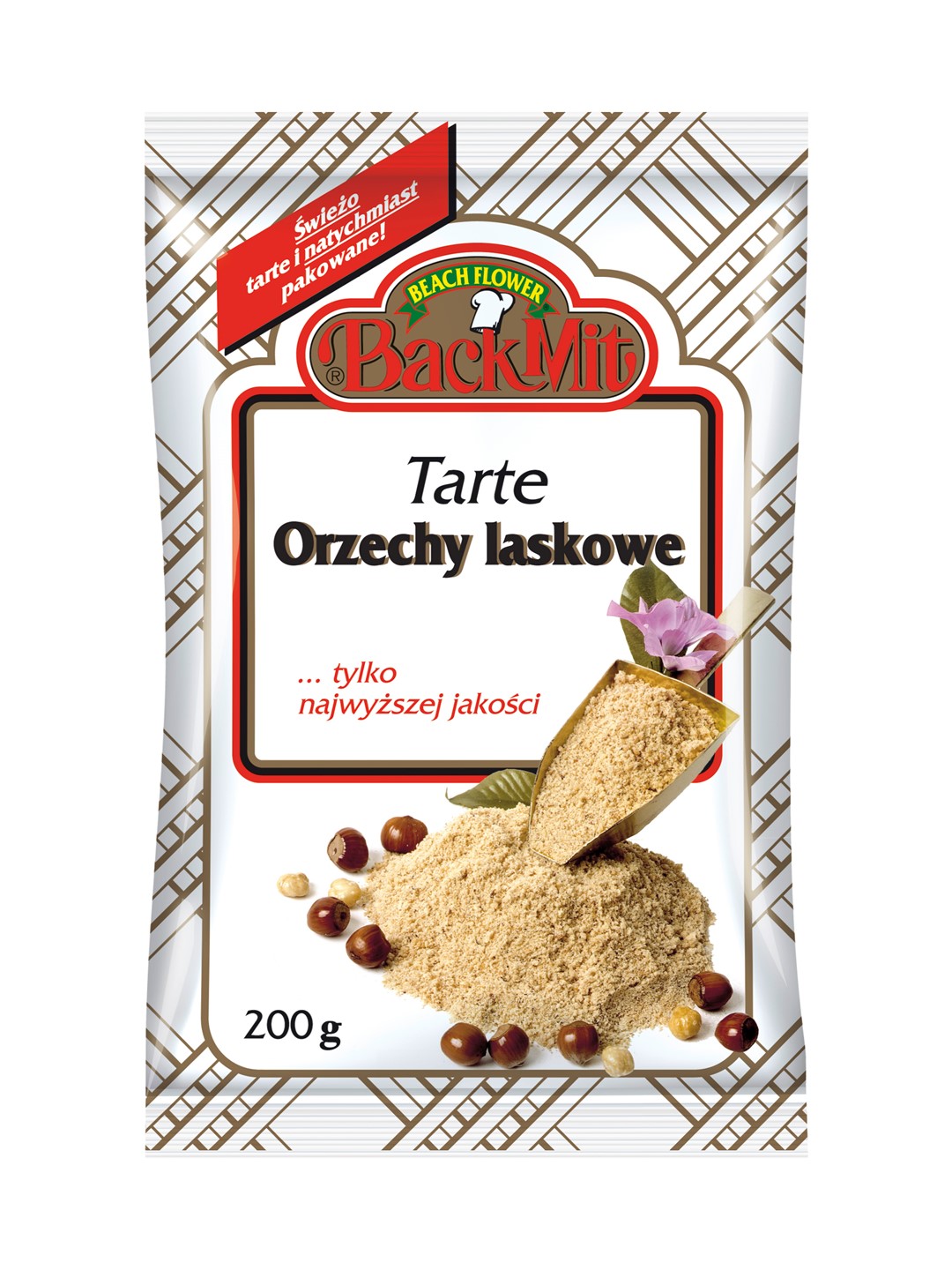 BACKMIT ORZECHY LASKOWE TARTE 200g/12