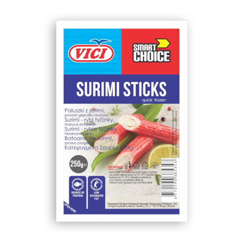 R. PALUSZKI KRABOWE SURIMI MROŻONE 250g/40