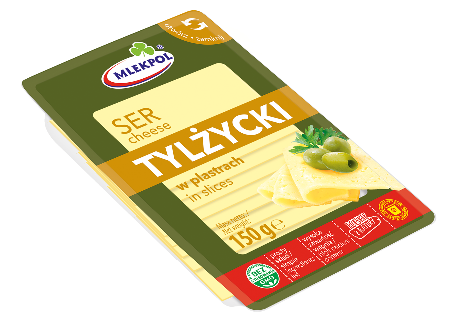 MLEKPOL SER PLASTRY 150g TYLŻYCKI (12)