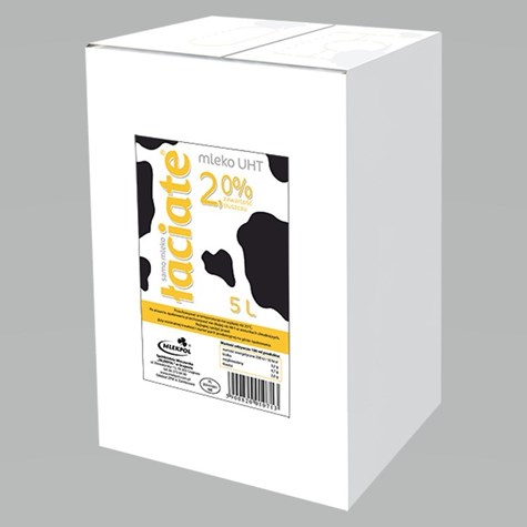 ŁACIATE MLEKO UHT 5,0L    2%