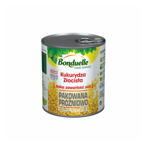 BOND Puszka KUKURYDZA ZŁOCISTA 850ml/12