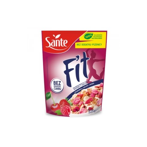 SANTE PŁATKI FITAL TRUSK-MALIN-WIŚNIA 225g (8)