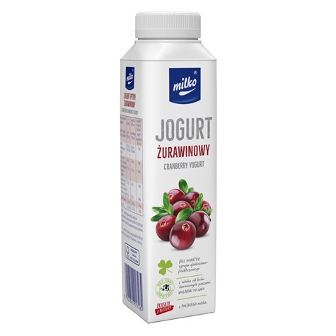 MILKO JOGURT PITNY OW 0,33L ŻURAWINA (6)