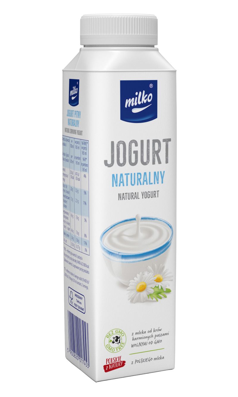 MILKO JOGURT PITNY NATURA 0,33L (6)