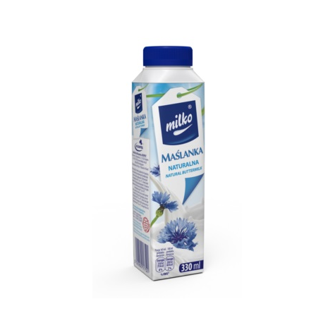 MILKO MAŚLANKA NATURA 0,33L (6)