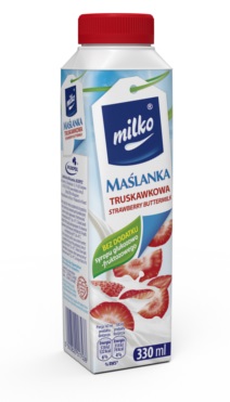 MILKO MAŚLANKA OW 0,33L TRUSKAWKOWA (6)