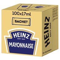 HEINZ MAJONEZ W SASZETKACH 17ml/100