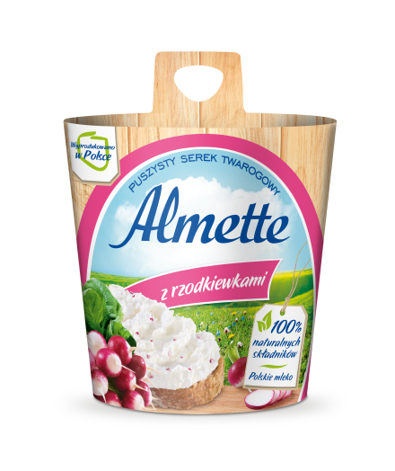 HOCHLAND ALMETTE 150g RZODKIEWKA (24)