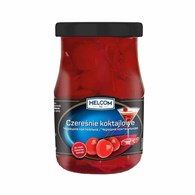 GREEK CZEREŚNIE KOKTAJLOWE CZERWONE 370g/190g/12