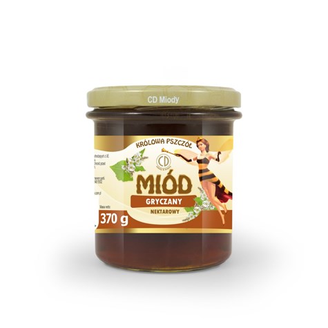 CD MIÓD GRYCZANY 370g/6 słoik