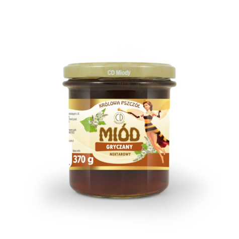 CD MIÓD GRYCZANY 370g/6 słoik
