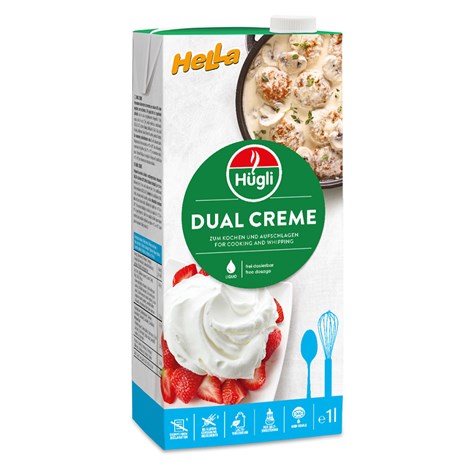 HUGLI KREM DO GOTOWANIA HELLA DUAL 25% 1L/12