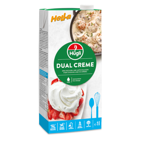 HUGLI KREM DO GOTOWANIA HELLA DUAL 25% 1L/12