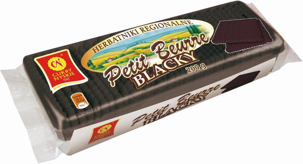 C. HERBATNIKI PETIT BEURRE BLACKY 200g/18