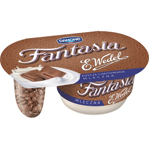 DANONE FANTASIA PR. WEDEL MLECZNA CZEKOL 104g/12