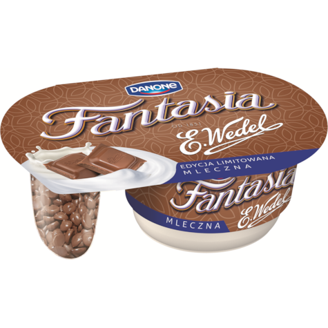 DANONE FANTASIA PR. WEDEL MLECZNA CZEKOL 104g/12