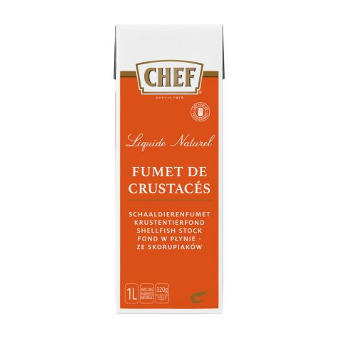 CHEF FOND W PŁYNIE ZE SKORUPIAKÓW 1L/6