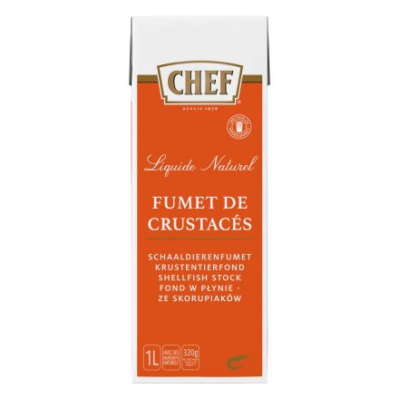 CHEF FOND W PŁYNIE ZE SKORUPIAKÓW 1L/6