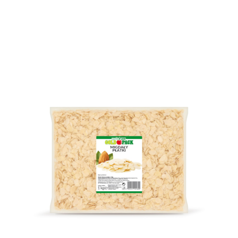 GOLDPACK MIGDAŁY PŁATKI 1kg/8
